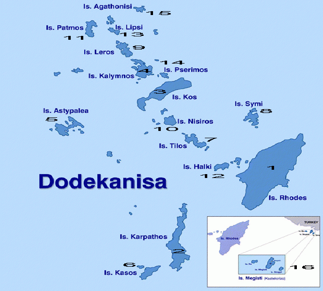 yacht charter dodecanese islands greece