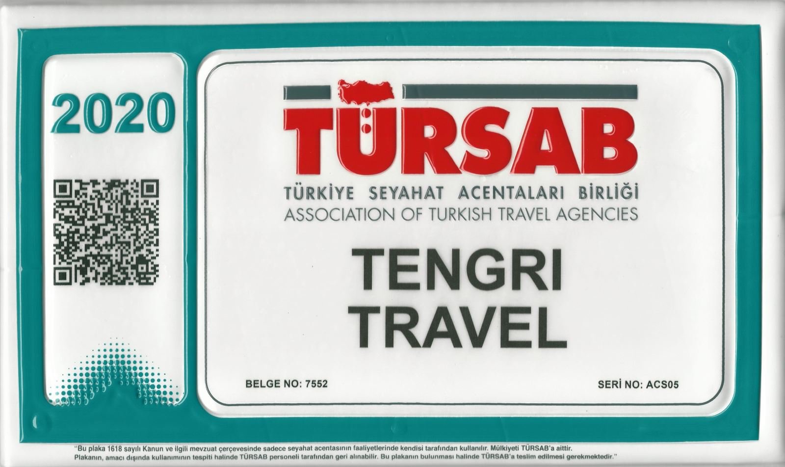 Tursab Tengri Travel  & Travel