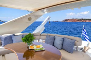 Location Yacht de Luxe Iris Azimut 74 Grèce
