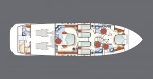 Location Yacht de Luxe Iris Azimut 74 Grèce