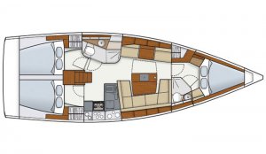 Hanse 415 - 3 cab. - Argo Navis - 2017