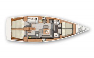 Hanse 455 - 4 cab. - Maxine - 2018
