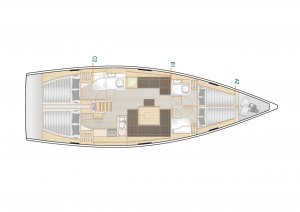 Hanse 458 - 4 cab. - Sarsala - 2020