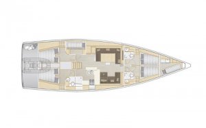 Hanse 588 - 5 + 1 cab. - Maxine I