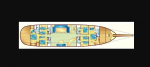 Gulet Kaya Guneri 5 Available for Charter