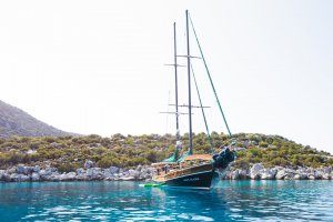 Noleggio Caicco Rose Mare Turchia